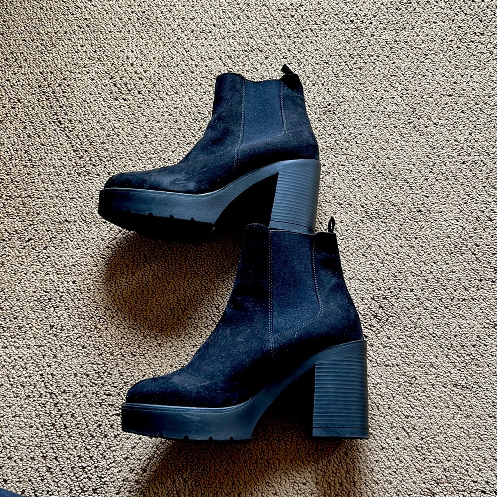 ASOS platform booties